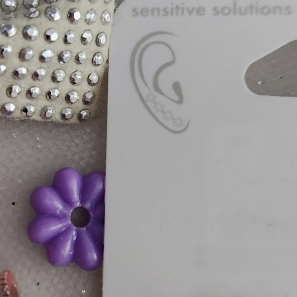 5/$25 ⭐️ HOST PICK ⭐️ NWT The Icing Silver Ear Crawler Earrings - Picture 2 of 4